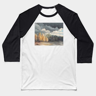 Birch trees in Benton County. Baseball T-Shirt